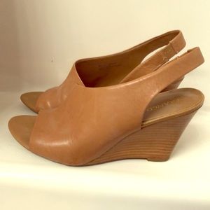 Franco Sarto camel wedges.